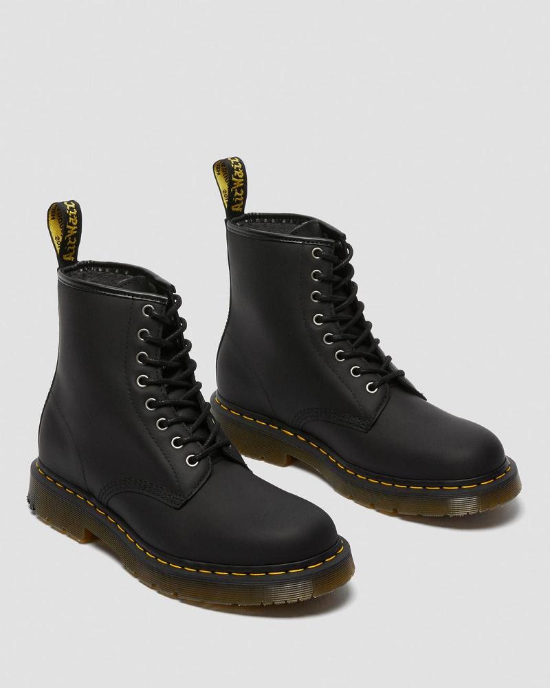Dr Martens 1460 DM's Wintergrip Arbeidsstøvler Dame Svarte | Norge 404NWY